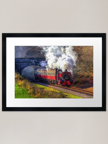 Steam train majesty - train, art