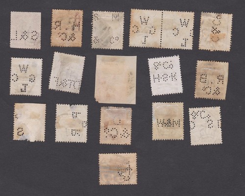 Perfins 16 2 early - gb,