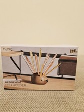 NEXT BROWN WOODEN HEDGEHOG PEN