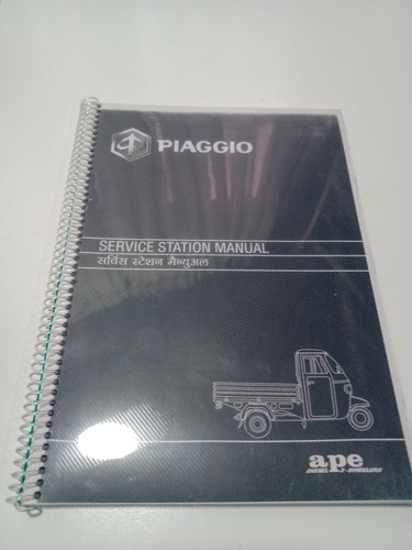Service station manual piaggio - service,