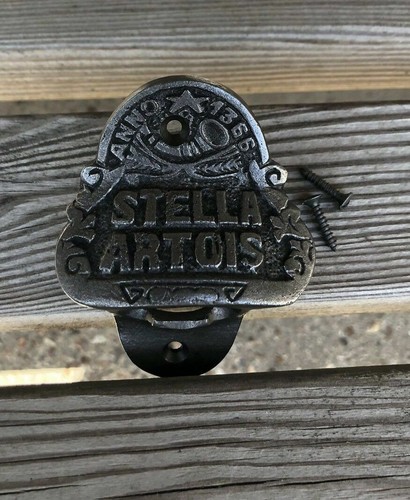 Stella artois cast iron beer - artois",