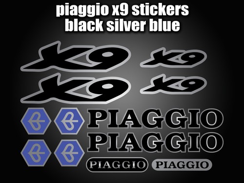 Piaggio decals sticker - x9, /