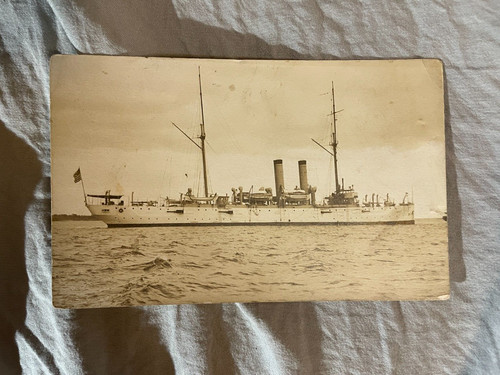 1913 rppc uss des moines - rppc,