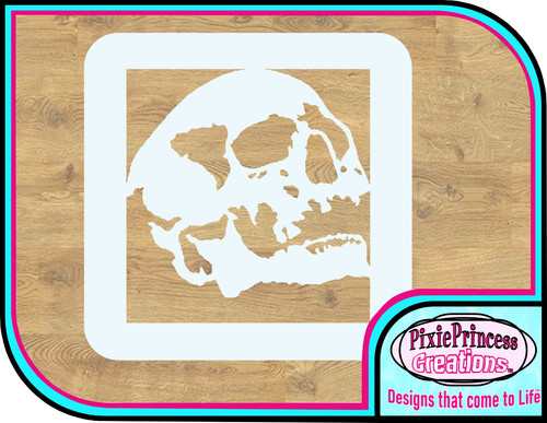 Skull horror mylar - horror,