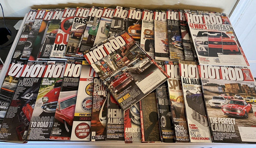 Hot rod magazine set lot - hot,