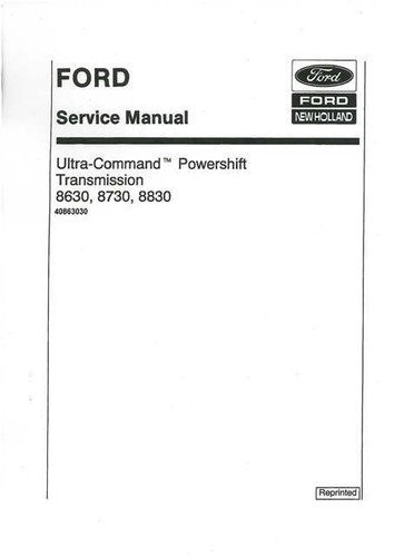 Ford tractor 8630 8730 8830 - tractor,