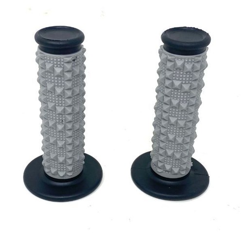 Grips handlebar black grey for - grey,