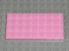 LEGO FRIENDS BtPink plate 4 x