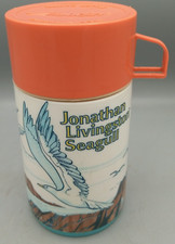 Vintage Jonathan Livingston Seagull Children’s Flask Aladdin 70’s Thermal Bottle