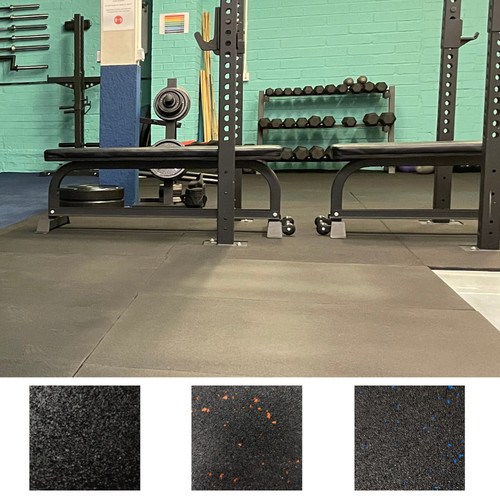 Rubber heavy duty gym mat - duty,