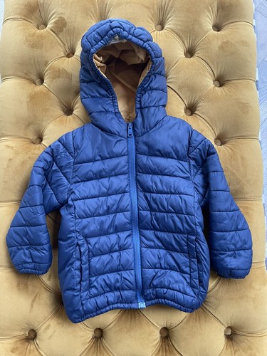 Zara navy padded jacket 4 - padded,