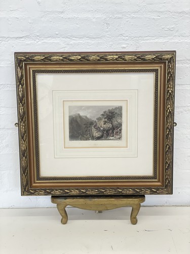 Antique engraving print - antique,