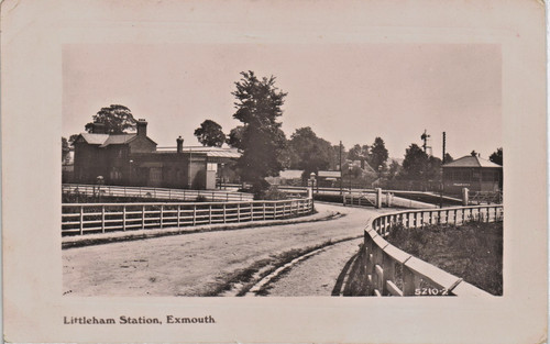 Littleham railway station - littleham,