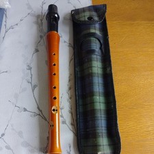 Rosetti Descant Wooden Recorder with Black plastic mouthpiece in vgc for its age