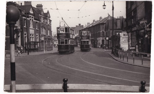Vintage london transport - london, tram