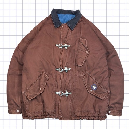 Vintage fireman clasp jacket - clasp,