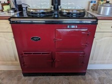 Aga Gas range Cooker 2-oven Red