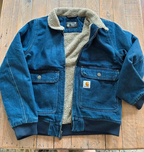 Carhartt denim sherpa - denim, lined