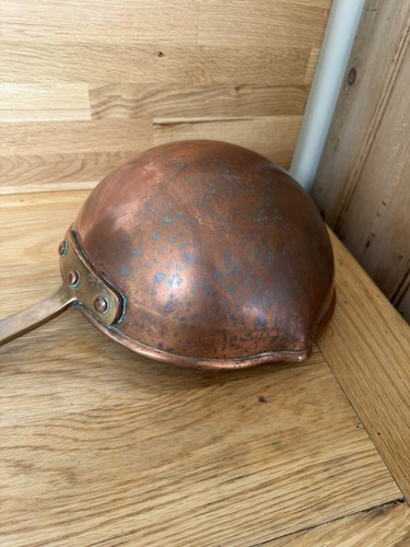 Old copper zabaglione pan - copper,