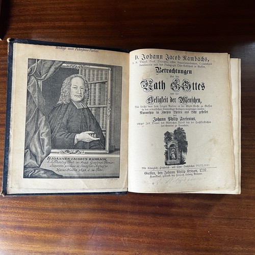 Book theology johann jacob - johann,