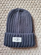 UGG Australia Black Wool Hat