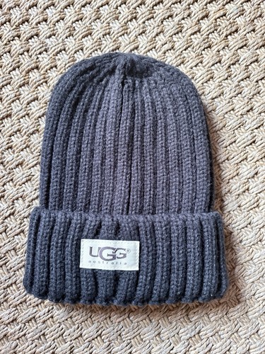 Ugg australia black - wool, hat