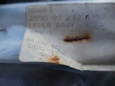 ALVIS SAXON MILITARY VEHICLE, BEDFORD BASED LEVER ASSY  2590-99-192-1752 FUEL ?