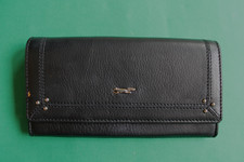 Paul Costelloe Black Leather Purse - not used still has tags