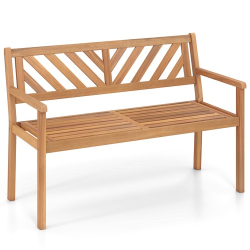 Outdoor person bench 47 - 2-person, 47"