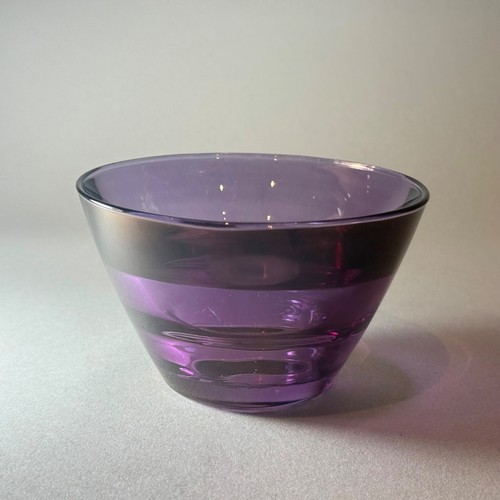 Retro glass bowl - glass, collectable