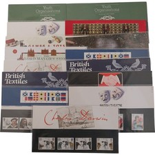 15 Mint British Stamp Presentation Packs Collection Mixed Selection (014)
