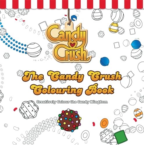 The candy crush colouring - the,