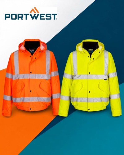 Portwest vis winter bomber - portwest,