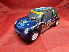  Scalextric BMW Mini Cooper  Team Scalextric Car blue No5 **FREE UK P&P **