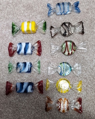 Bundle vintage glass sweets - bundle,