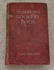 Mrs. Beetons Cookery Book One Shilling 1901 Edition