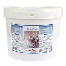 Sugar Paste Cake Icing Sugar Saracino Ready to Roll White 5Kg Fondant Cover