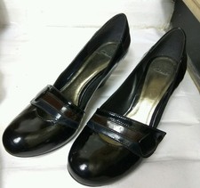 Clarks Womens Black Patent
