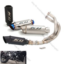 For Kawasaki Z650 Ninja 650 Versys 650 2017-23 Full Exhaust Muffler Header Pipe