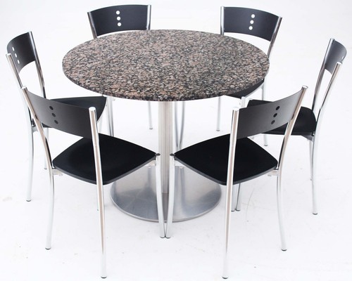 Retro vintage granite table