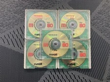 5 Maxell Minidiscs MD80 Pro