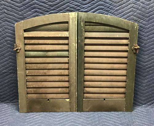 Antique pair semi arch - pair,
