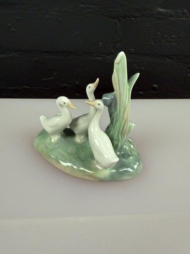Nao lladro porcelain ducks - porcelain,
