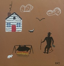 Pig Roast Original Folk Art
