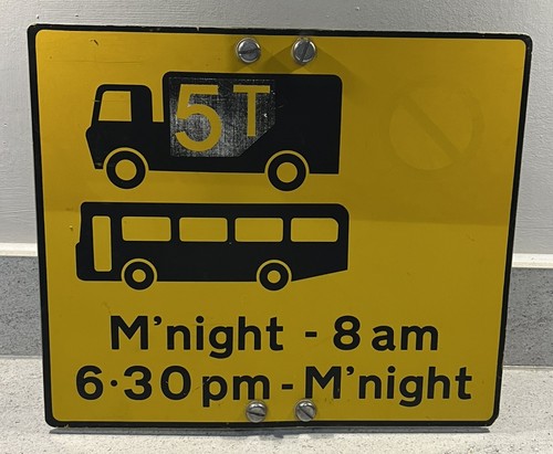 Classic road sign - road, &
