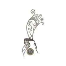 CHRISTOPHER ROYAL Miniature Chair CURLIQUE Clip Chair Nickel Silver 1997