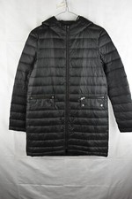 ZARA BASIC Black Padded Coat