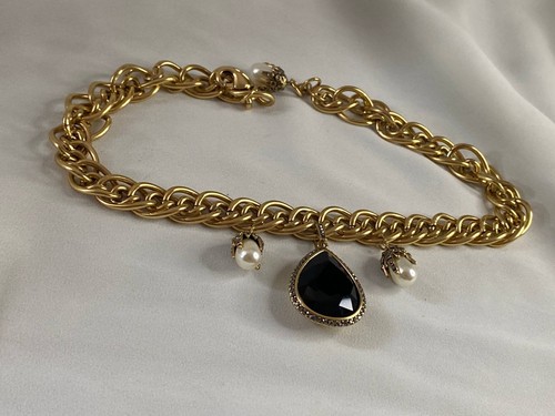 Alexander mcqueen gold tone - alexander,