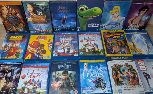 Kids dvd blu ray bundle - dvd, blu-ray