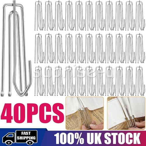 Metal curtain clip - x, tape